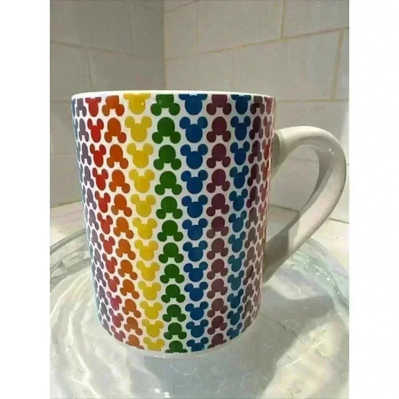 Disney Mickey Mouse Rainbow Mug. Colorful. Great Holiday Gift - Picture 7 of 9